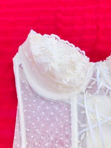 ⬇️PRICE DROP⬇️Cream Bustier Top