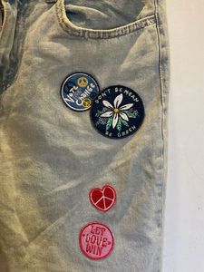 Ripped &amp; Patched Jeans