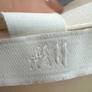 H&amp;M Beige Crop Top