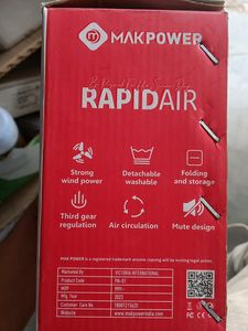 D/C Fan  Rechargeable