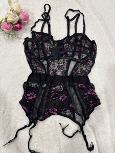 Vintage Floral Lace Bralette