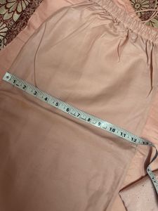 Peach Party Suit With Heavy Dupatta