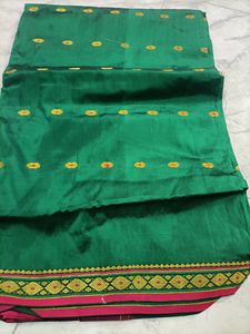 Woman's Nauvari Kanjeevaram