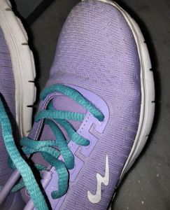 Lavender Color Shoes #uk07