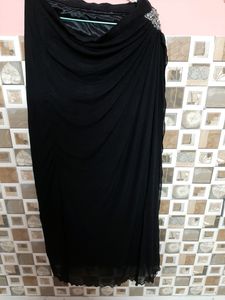 Black Indo Western Dress.