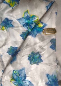 Floral Print Hooded Jacket