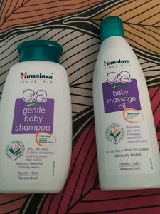 Baby Massage Oil And Sampoo