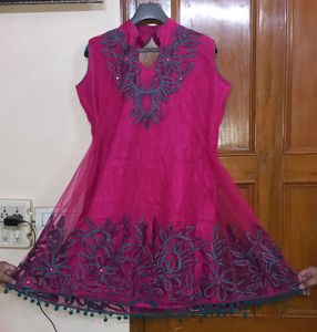 Latest Frok Suit Style Anarkali Short Dress