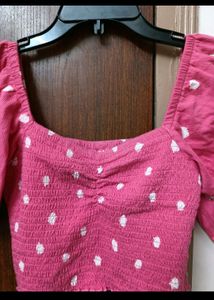Only Pink Crop Top