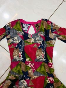 Ethnic Floral Gown