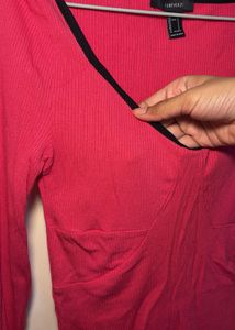 Pink Long Sleeve Top