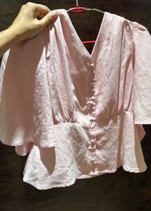 Pinteresty Baby Pink Top