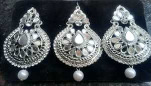 Earring And Maangtika Combo