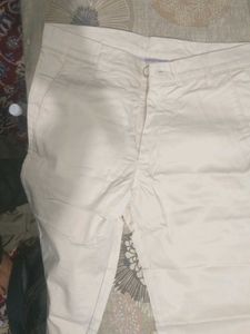 Men&#39;s Beige Casual Pant