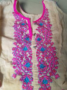 Embroidered Kurti Top
