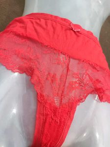 Red Lace Thong 🔥