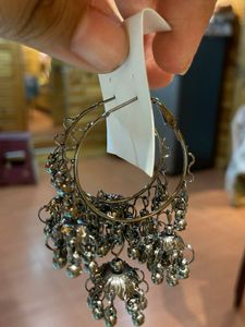 Hoop Jhumka Earrings