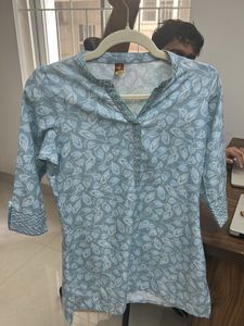 Floral Print Tunic Top