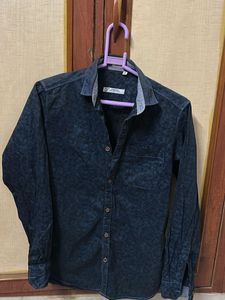 Stylish Dark Blue Shirt