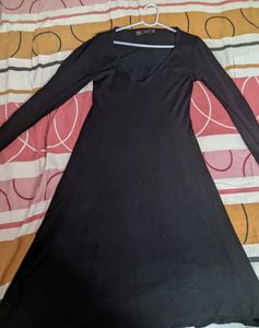 Zara Black One Piece Dress