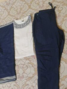 Elegant Embroidered Kurta Set