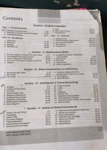 Arihant MAT Topic Analysis  and solution