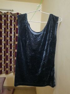 Velvet Top (Charcoal)