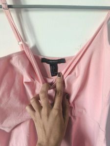 Forever 21 - Cute Baby Pink Skater Dress 😍