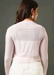 Sheer Long Sleeve Top