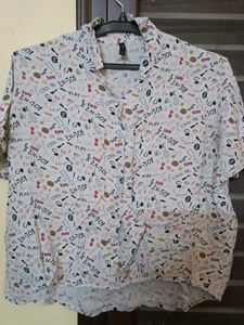 Fun Graphic Print Top