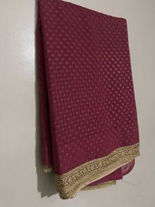 Elegant Pink Saree