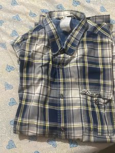 Men's Plaid Button Down Shirt