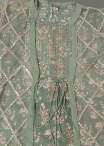 Three Pes Stylish Party Wear Dress