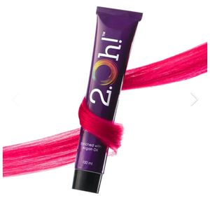 Pink hair dye