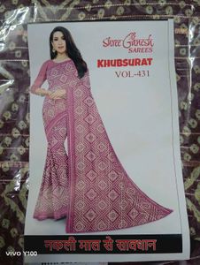 Bandhani Print Saree