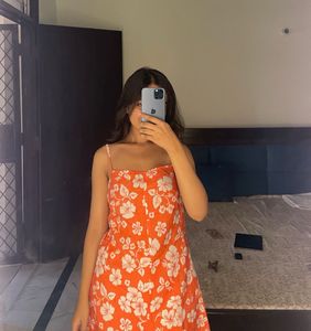 Orange Dress