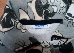 Full Sleeves Night Suit For A Baby Girl
