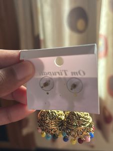 gold oxidised jewellery