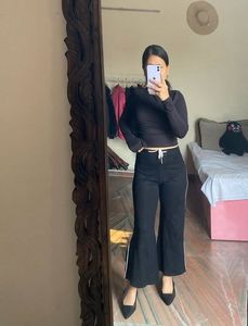 Flared Black Pants