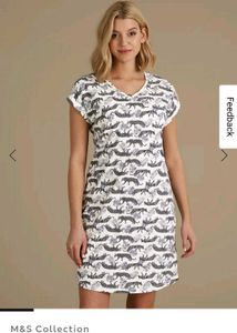M &amp; S Animal Print Dress