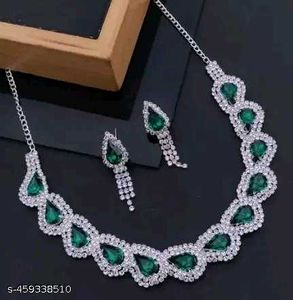 Red Stone Jewelry Set
