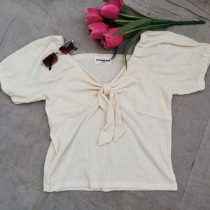 Korean Bow Neck 🎀 Top