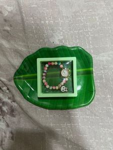 New Multicolour Marble Beads Bracelet Watch