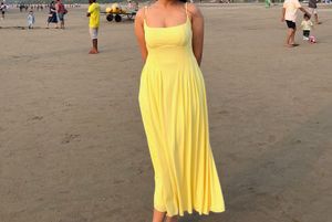 SAVANA Yellow Dress