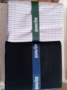 Cotton Blend Shirt And Trousers For Men