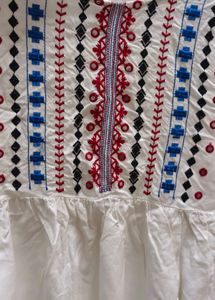 A Beautiful Top Cum Short Kurti
