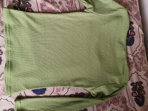 Sage Green Ribbed Top