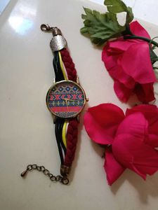 Braided Boho Watch excellent condition and