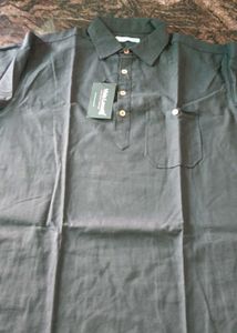 Men's Black Kurta 42 XL