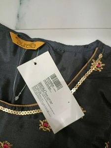 Aurelia Charcoal Grey Kurta